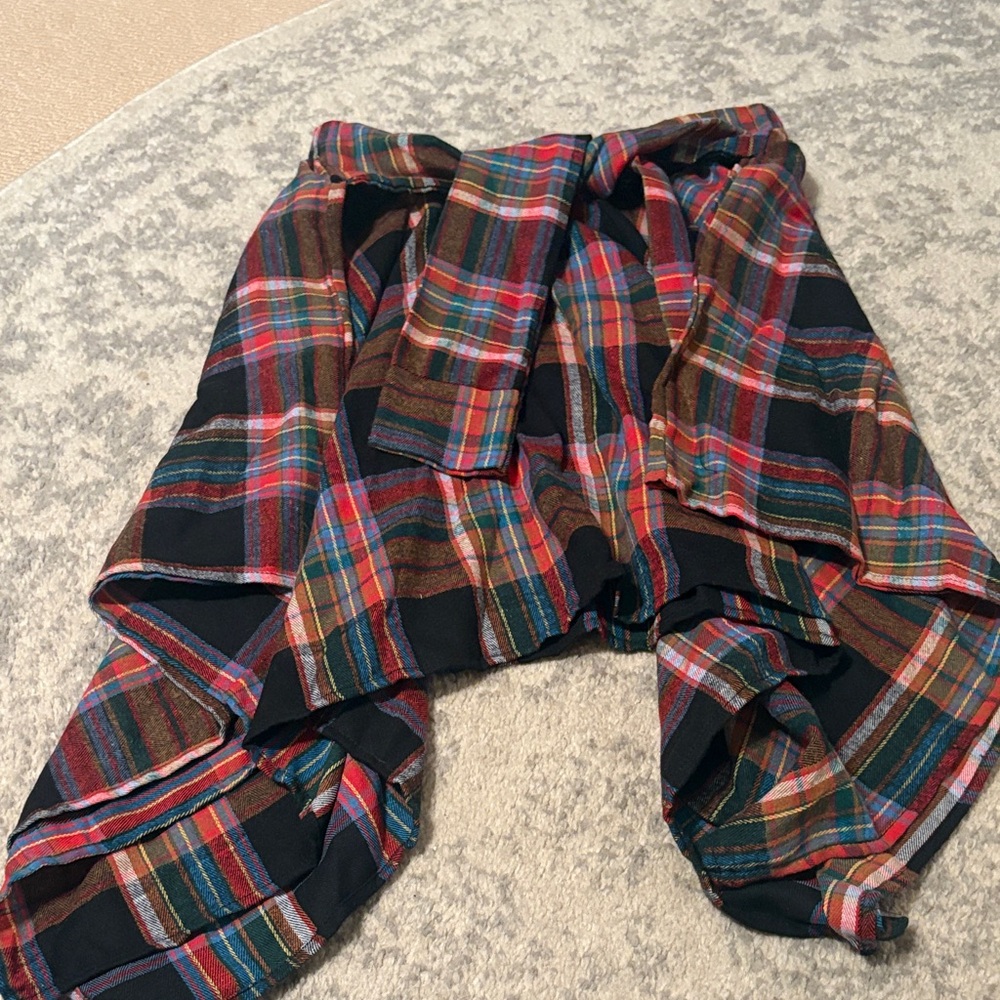 Colorful Plaid Skirt